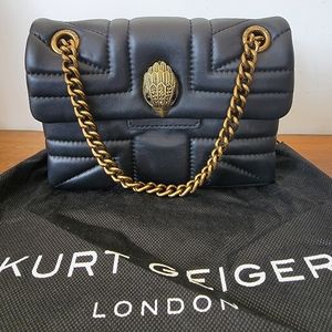Kurt Geiger Leather Mini Kensington Crossbody Bag